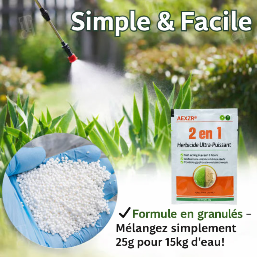 AEXZR® Herbicide 2-en-1 Ultra-Puissant