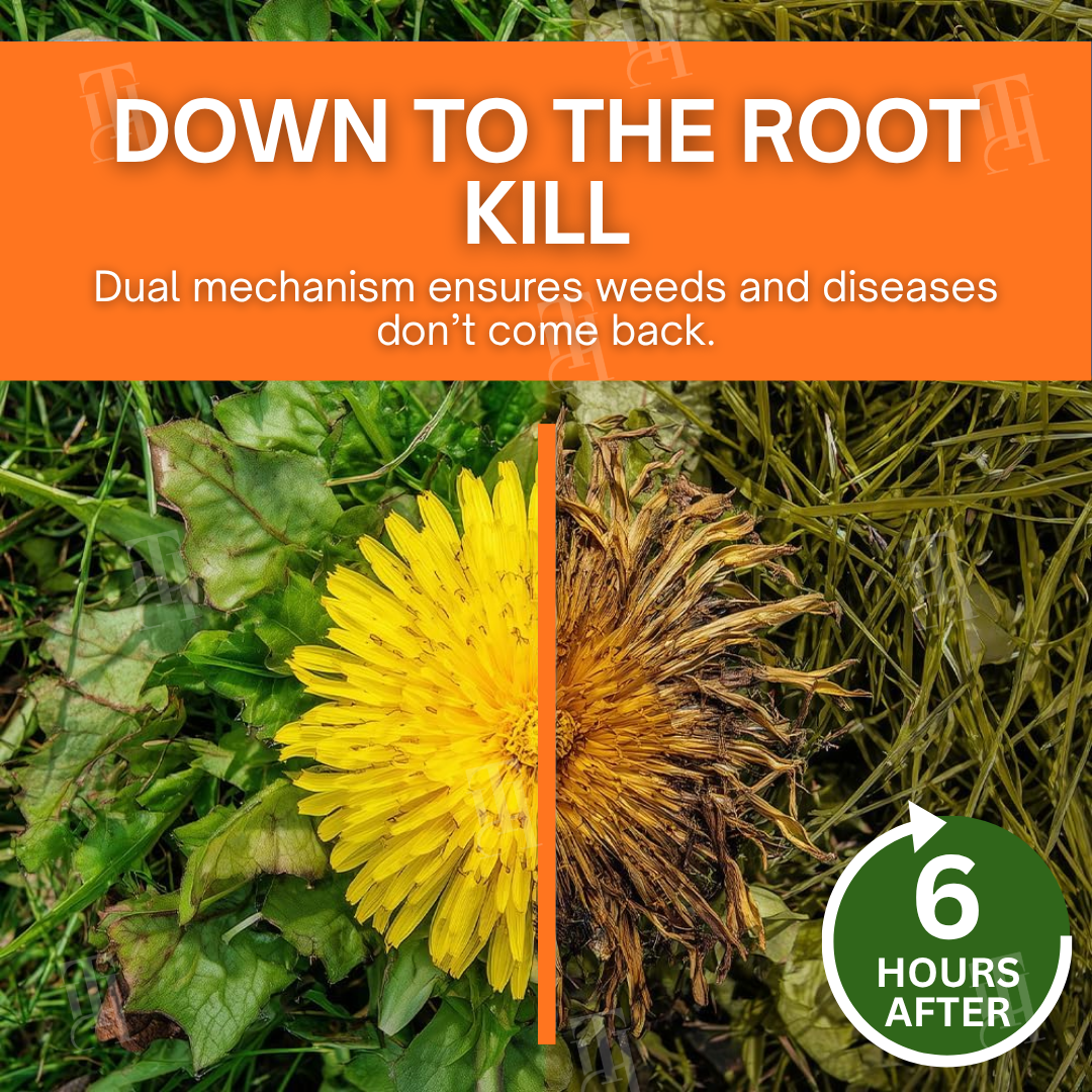 🌟 Official Store | ⏳ Watch Weeds Wither in 6 Hours! AEXZR® 2-in-1 Max Power Herbicide (100% Glyphosate-Free) .