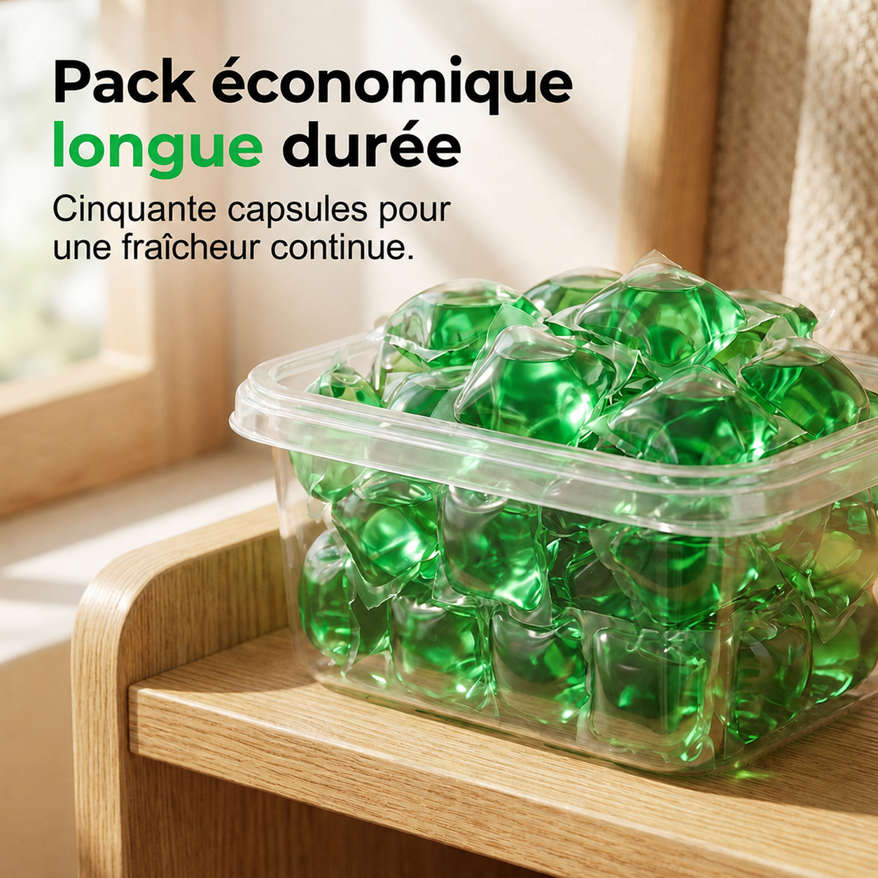 🏠💧 50 % DE RÉDUCTION ! Capsules anti-odeurs pour canalisations – Leur formule à base de bio-enzymes neutralise les odeurs à la source. Un parfum frais immédiat, sans produits chimiques agressifs. Dites adieu aux odeurs gênantes