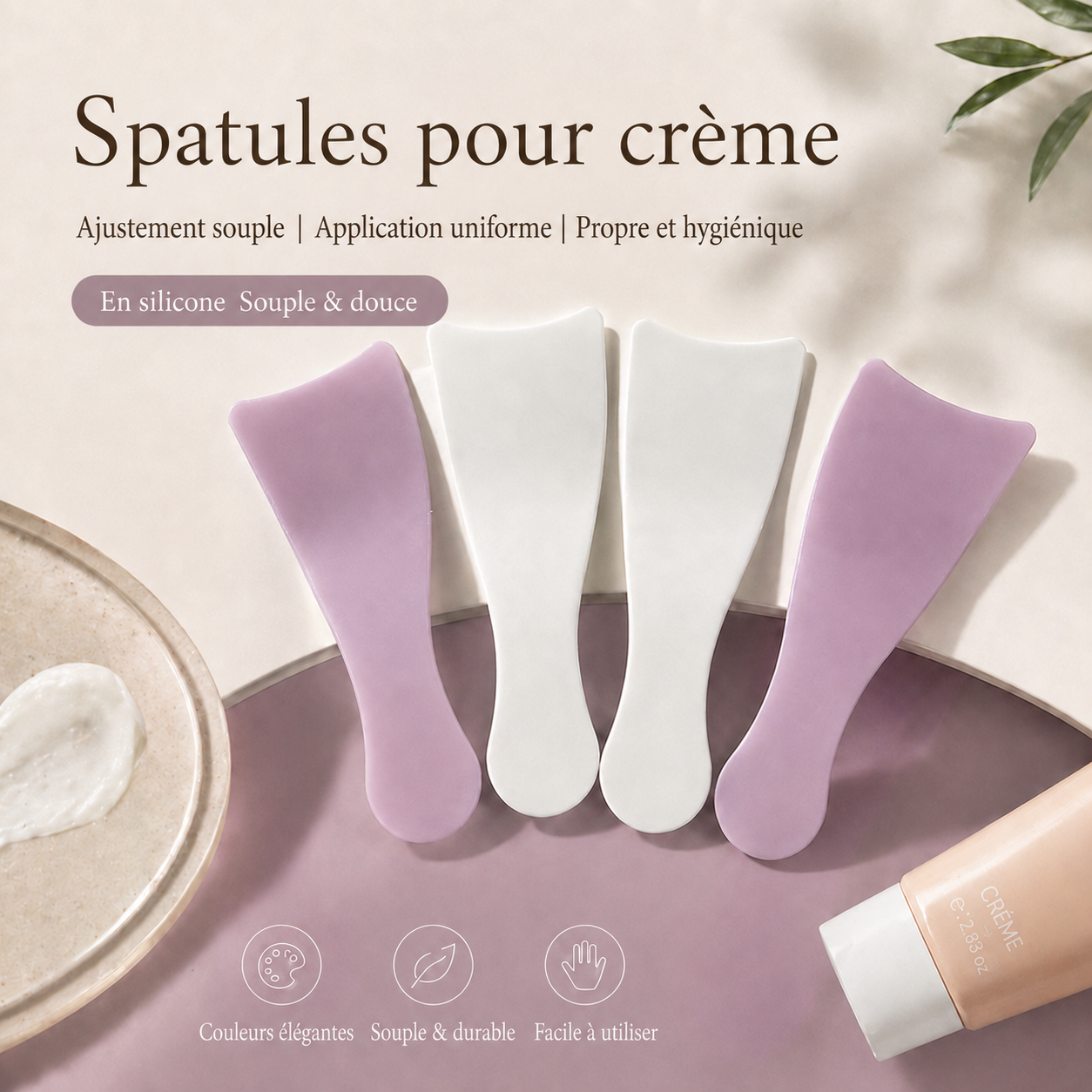 🌸Last Day 50% OFF💗2PCS Touch-Free Hair Removal Spatulas