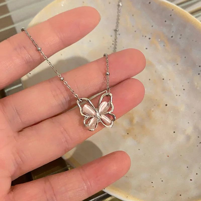 CZTICLE® New design bow pink zircon cross pendant necklace