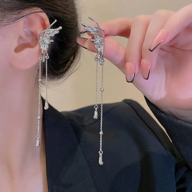 CZTICLE® Elegant Elf Butterfly Zircon Clip Earrings