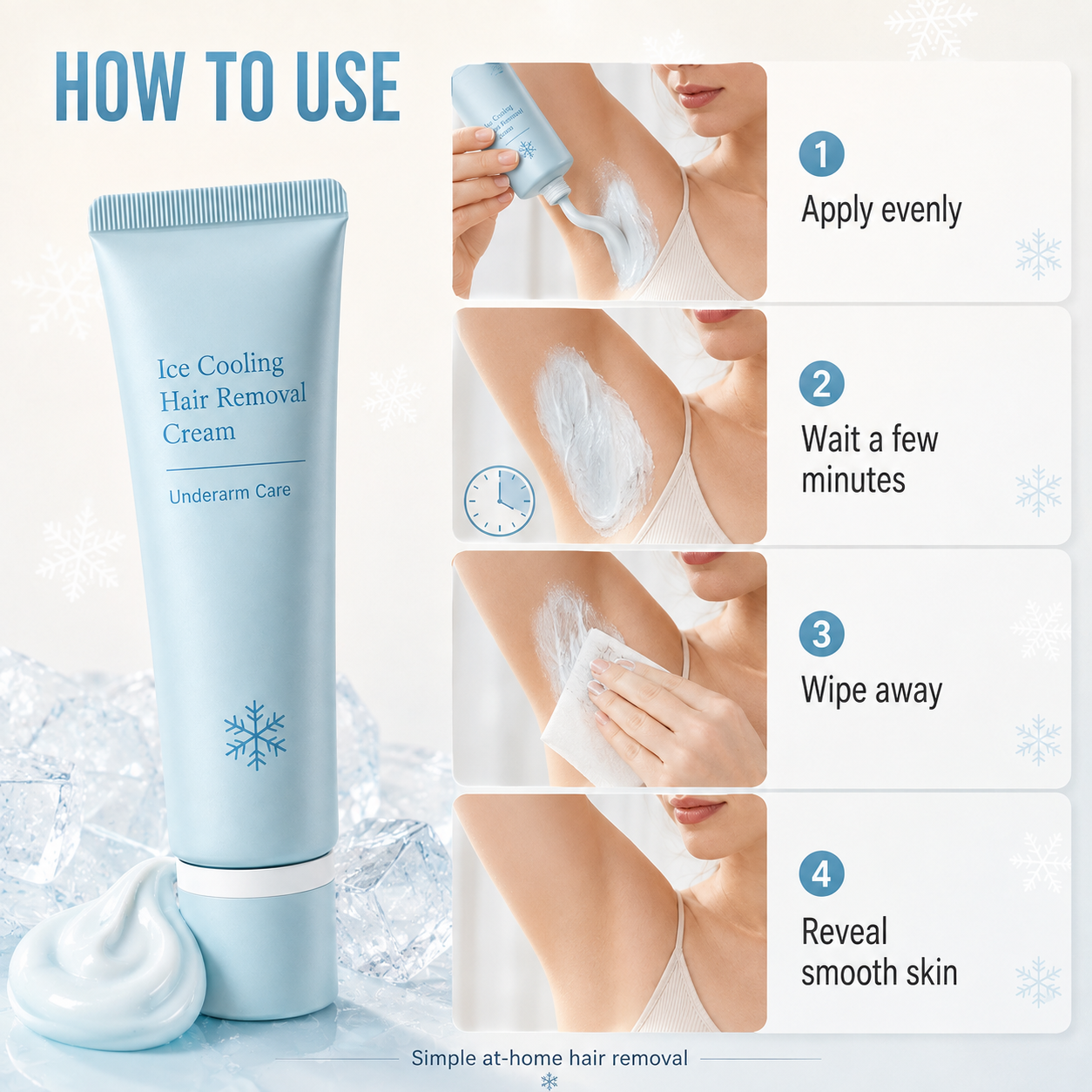 ⚡⚡⚡LAST 44 PCS LEFT!!! 🥳COUP DE CŒUR 2026🥳 Crème dépilatoire – Enrichie en huiles de rose et de lavande, niacinamide éclaircissante – Inhibe la repousse, pour une peau douce et lisse plus longtemps ! 💖💨